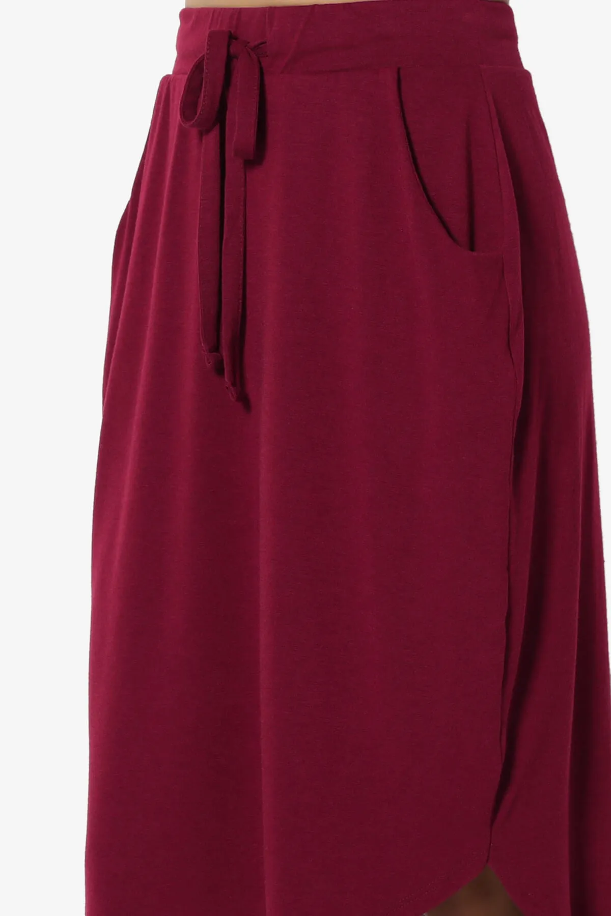 Eclipse Drawstring Midi Skirt