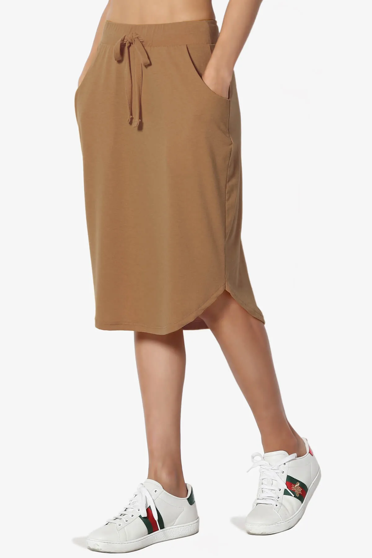 Eclipse Drawstring Midi Skirt