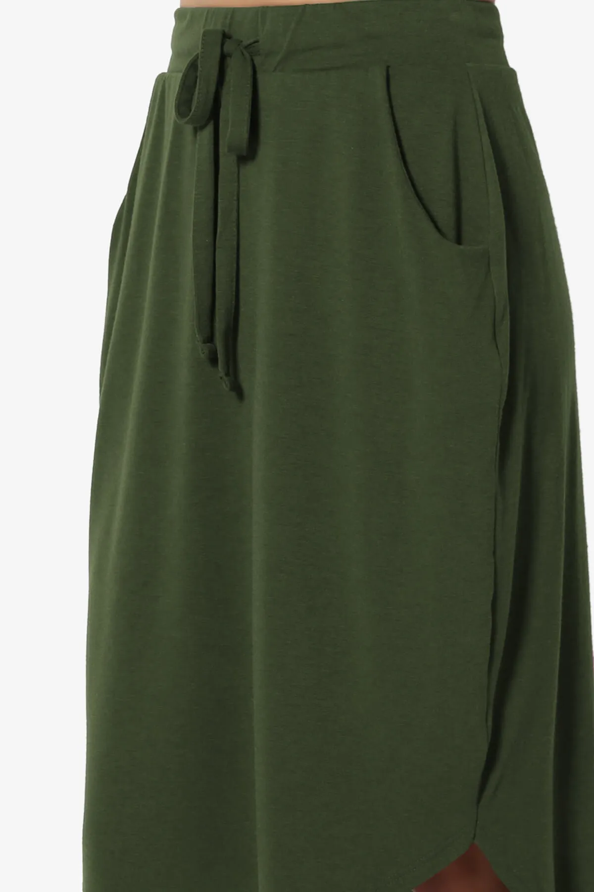 Eclipse Drawstring Midi Skirt