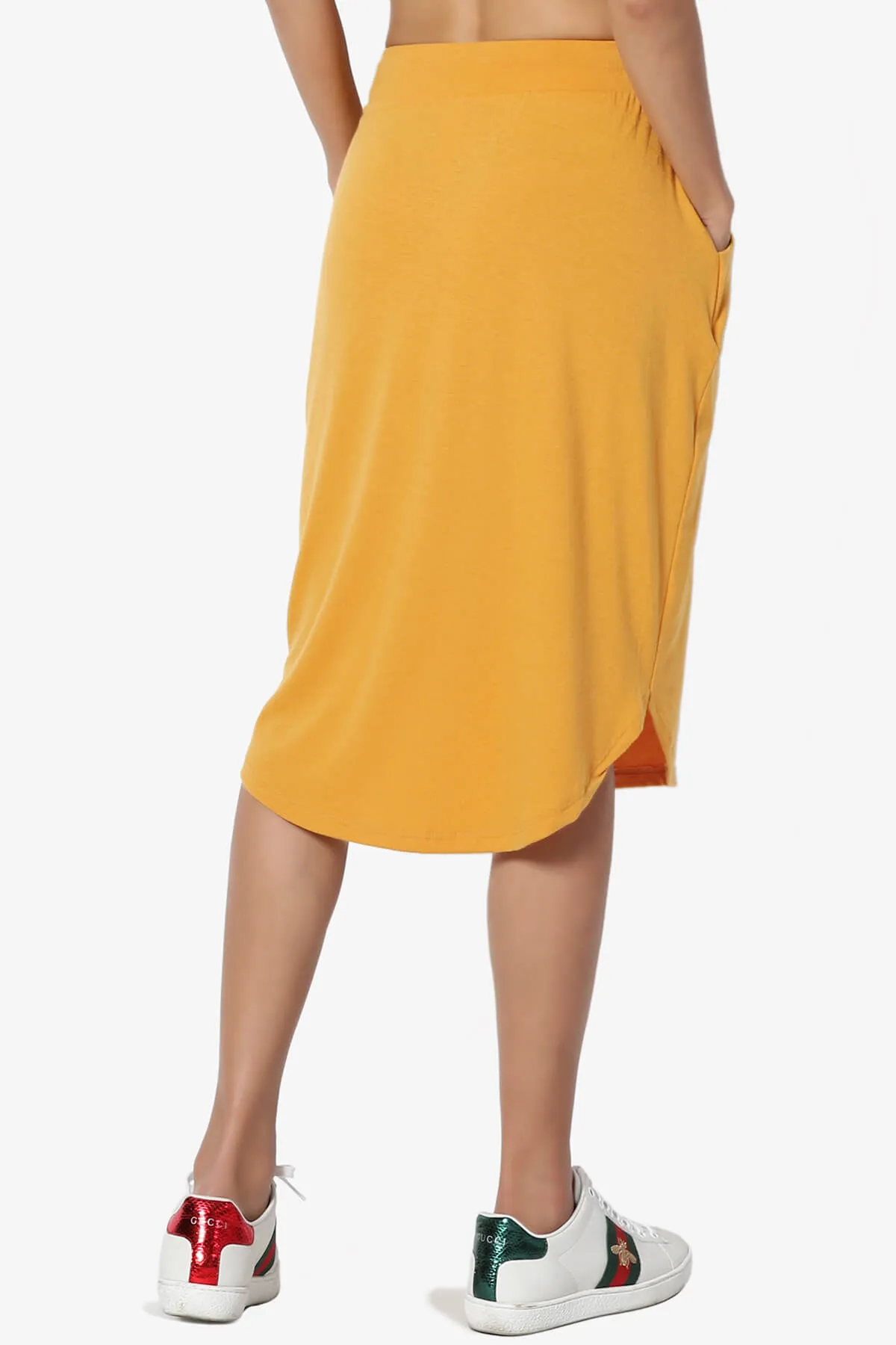 Eclipse Drawstring Midi Skirt