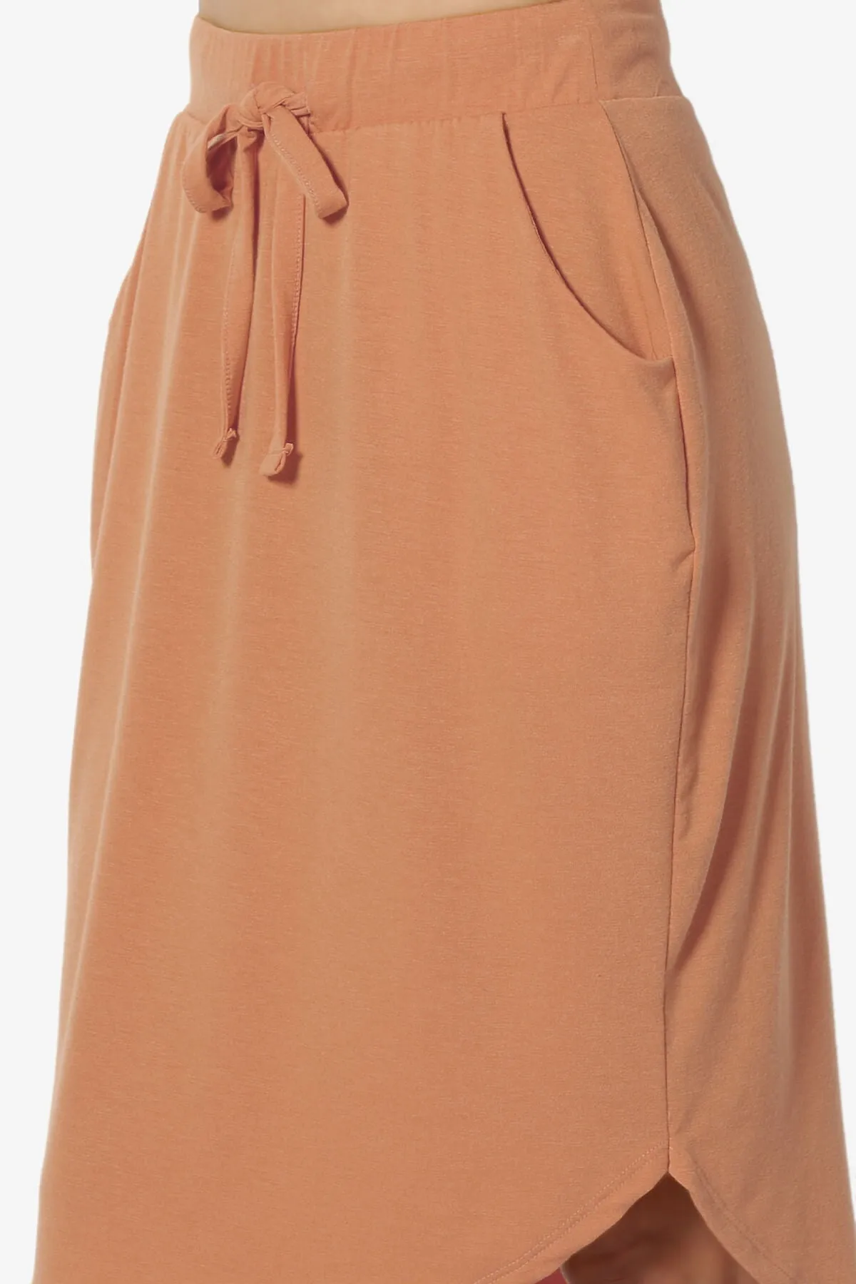 Eclipse Drawstring Midi Skirt