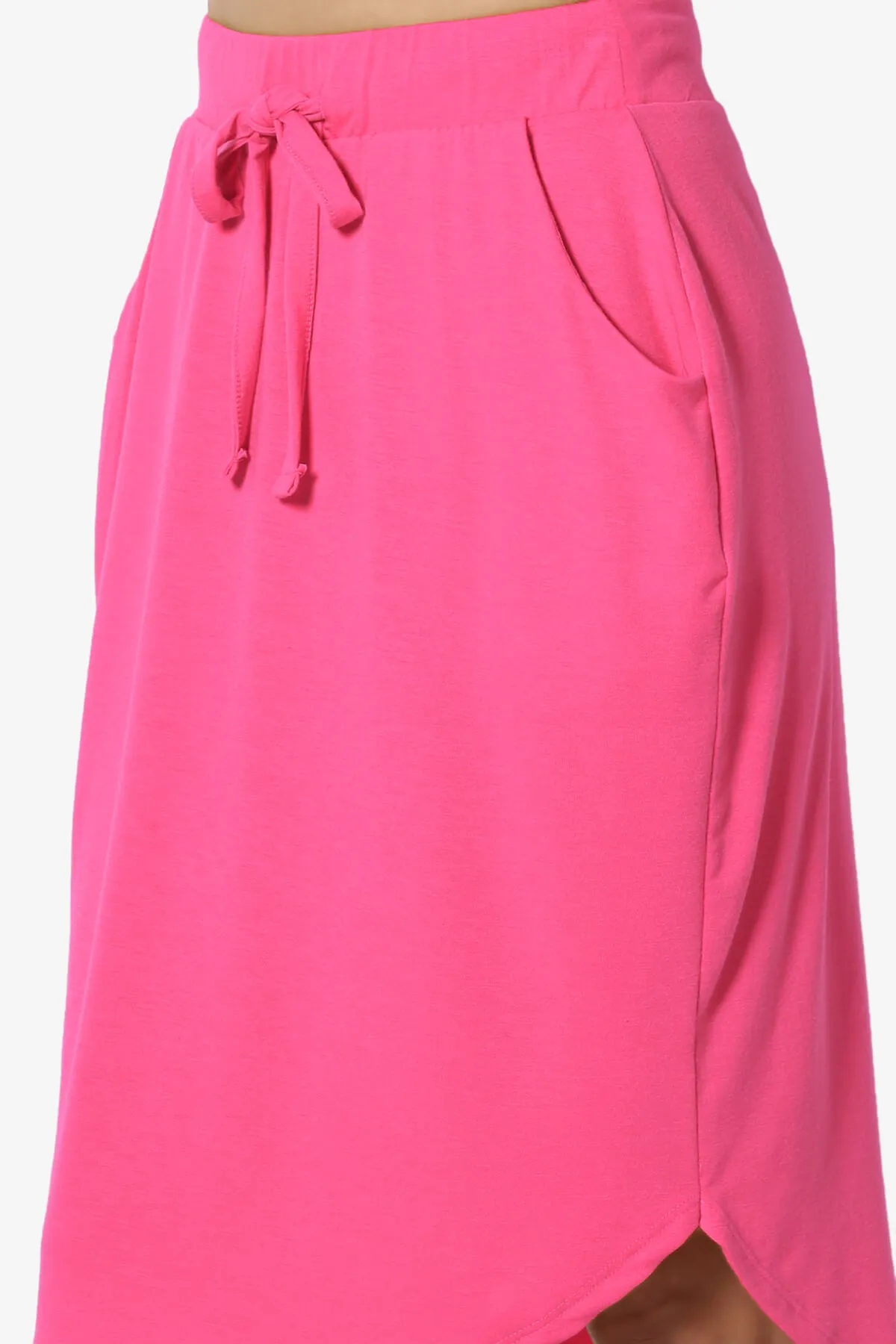 Eclipse Drawstring Midi Skirt