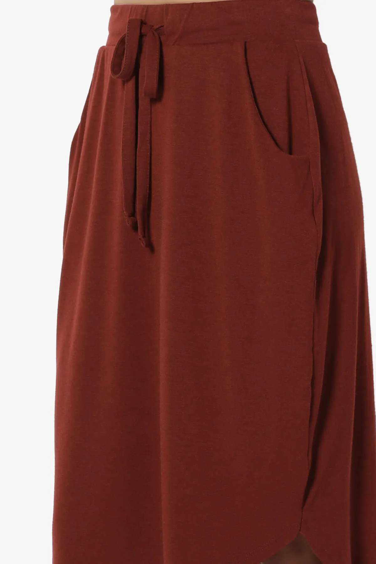 Eclipse Drawstring Midi Skirt