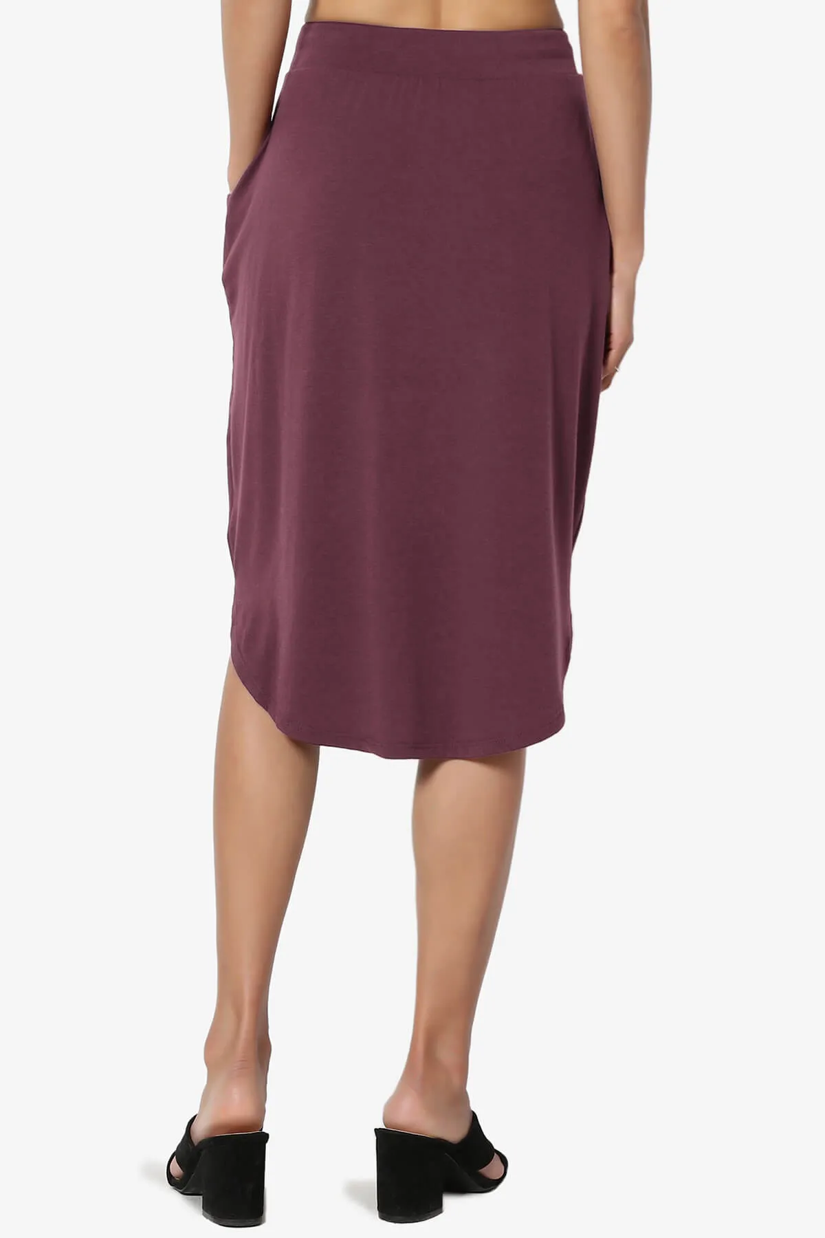 Eclipse Drawstring Midi Skirt