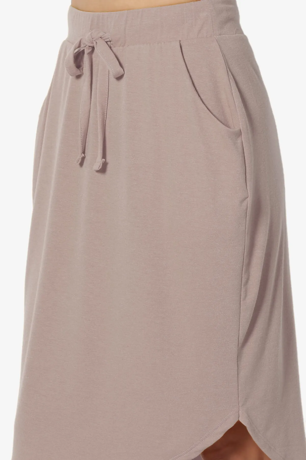 Eclipse Drawstring Midi Skirt