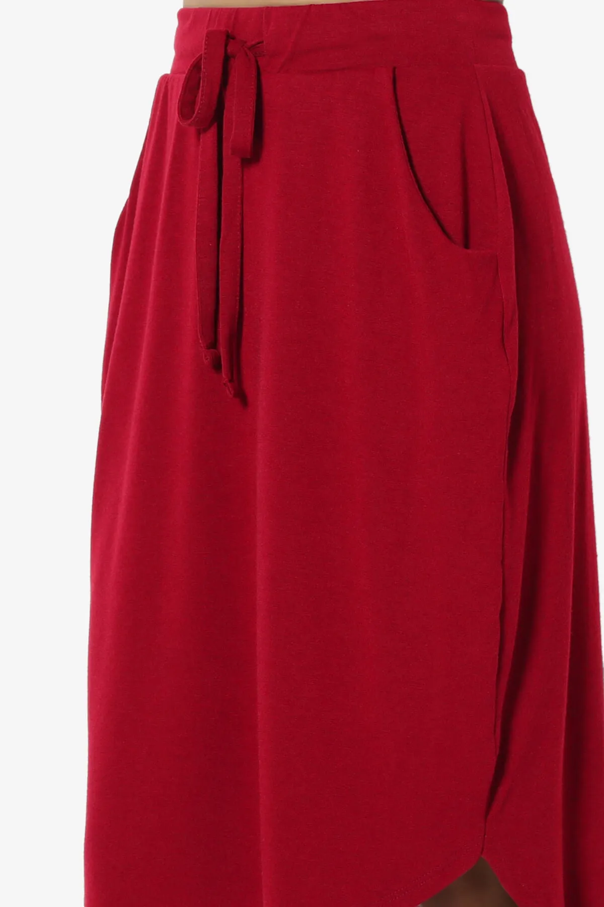 Eclipse Drawstring Midi Skirt