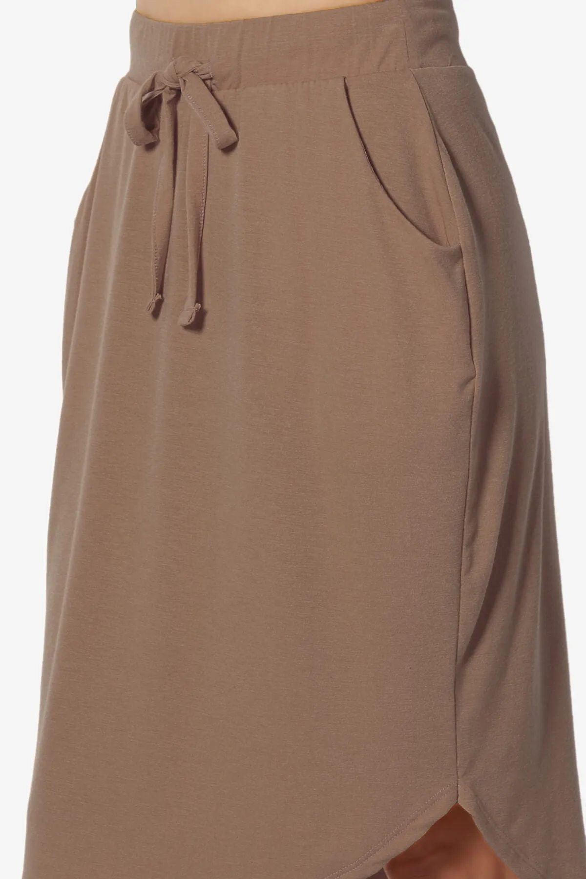 Eclipse Drawstring Midi Skirt