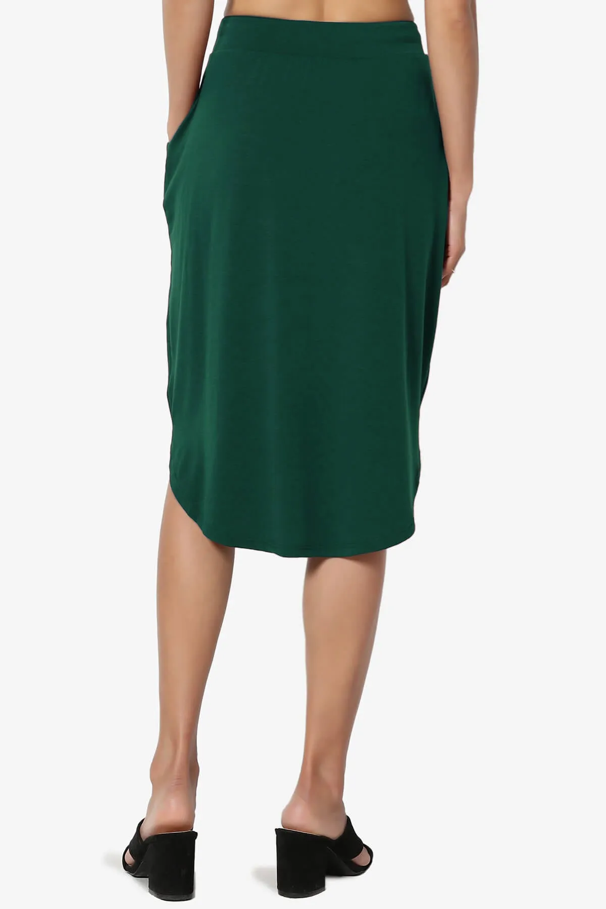 Eclipse Drawstring Midi Skirt