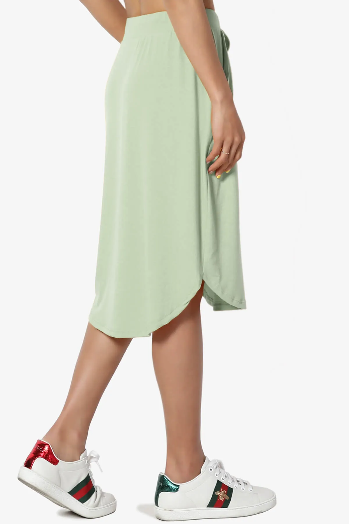 Eclipse Drawstring Midi Skirt