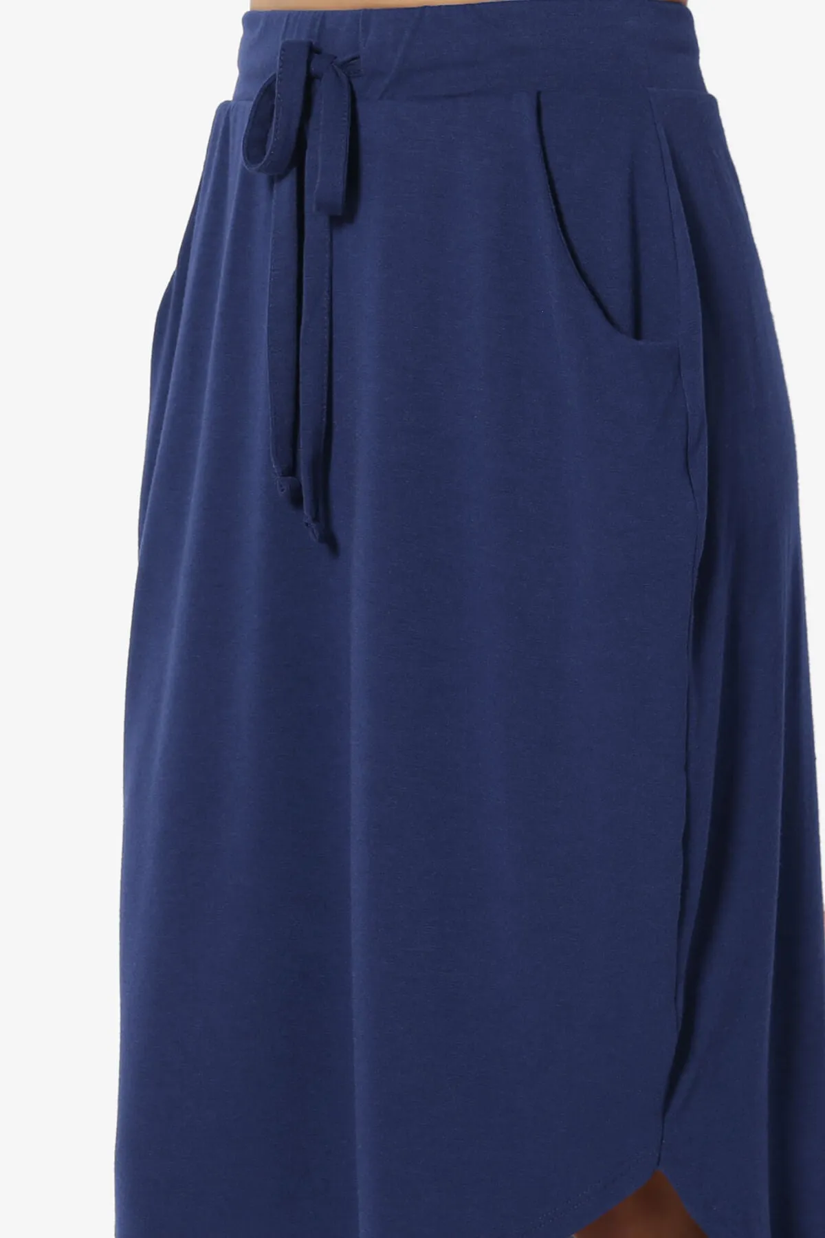 Eclipse Drawstring Midi Skirt