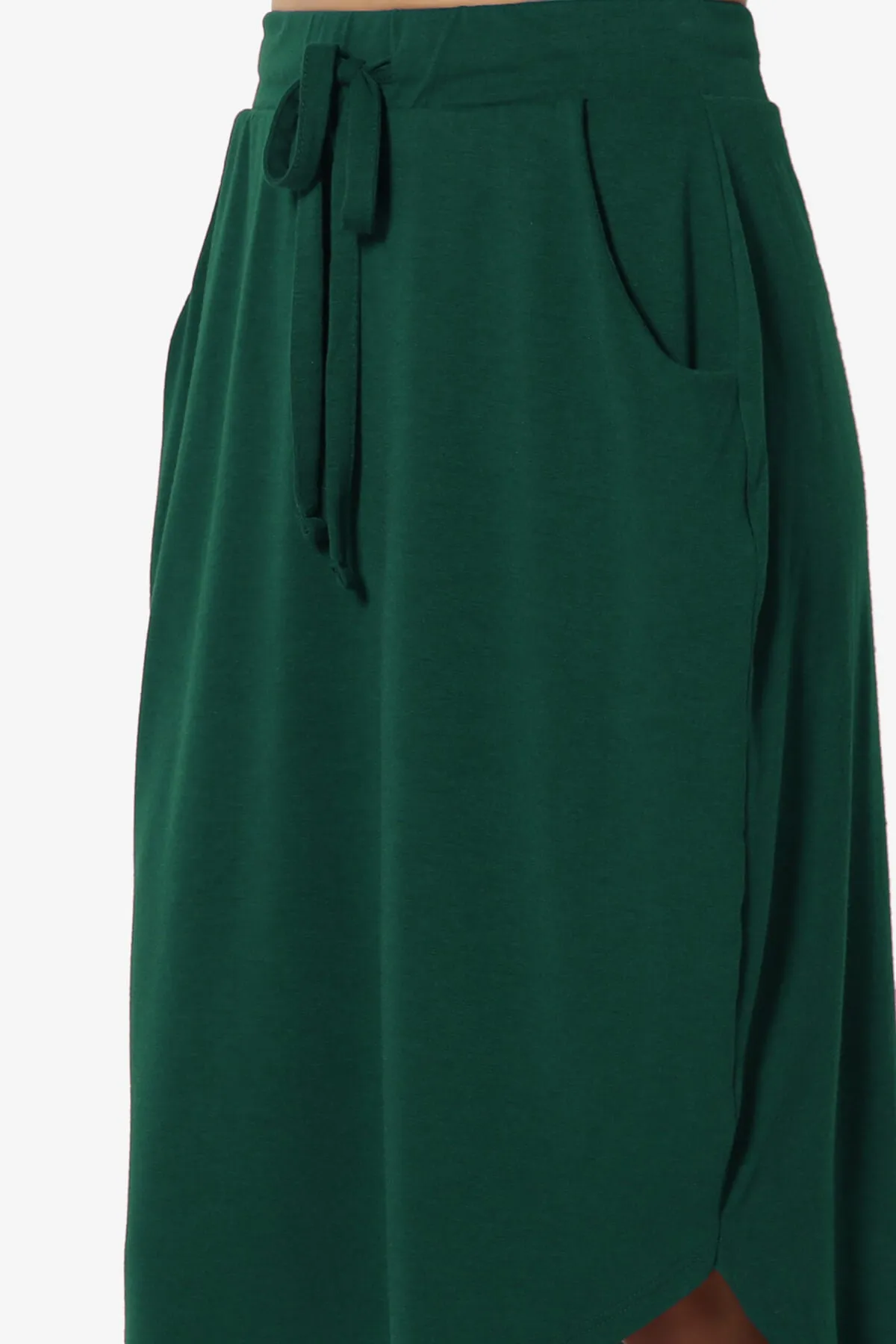 Eclipse Drawstring Midi Skirt