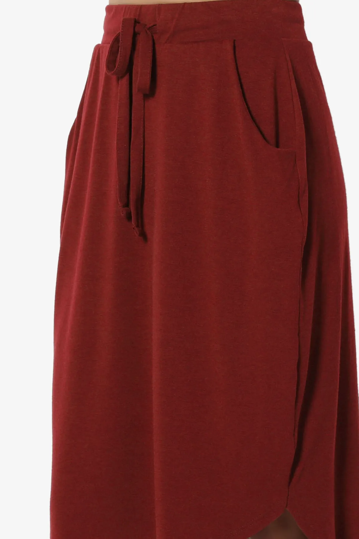 Eclipse Drawstring Midi Skirt