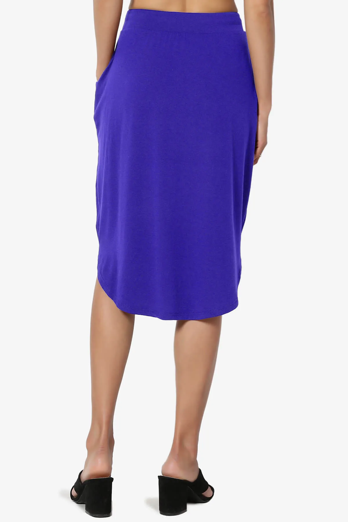 Eclipse Drawstring Midi Skirt
