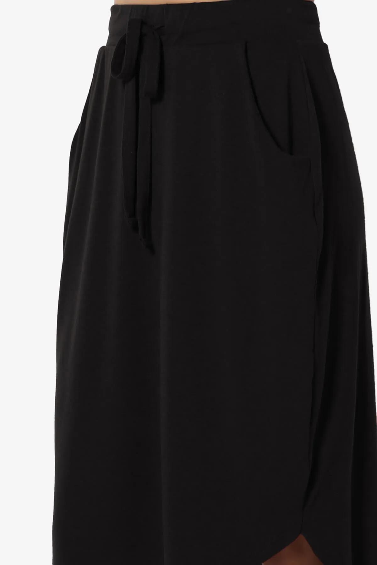 Eclipse Drawstring Midi Skirt