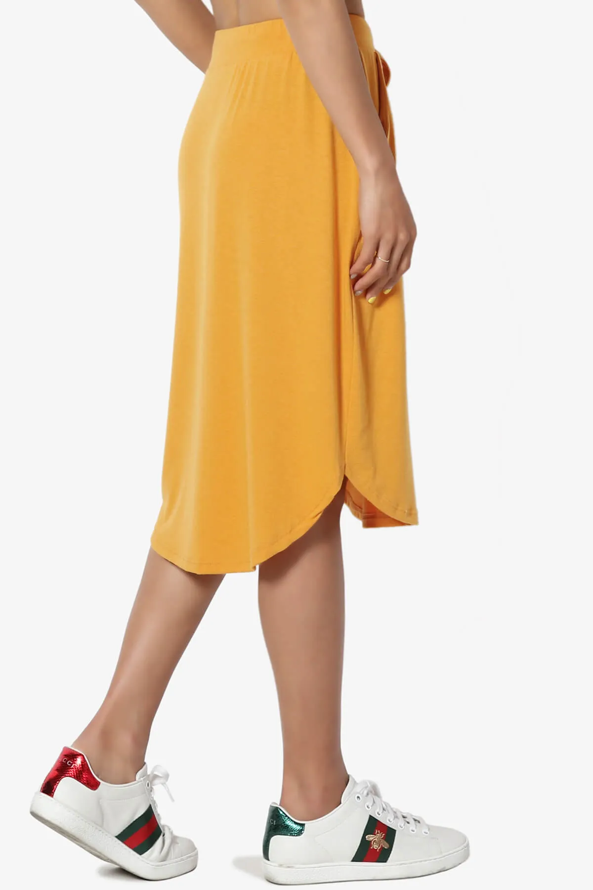 Eclipse Drawstring Midi Skirt