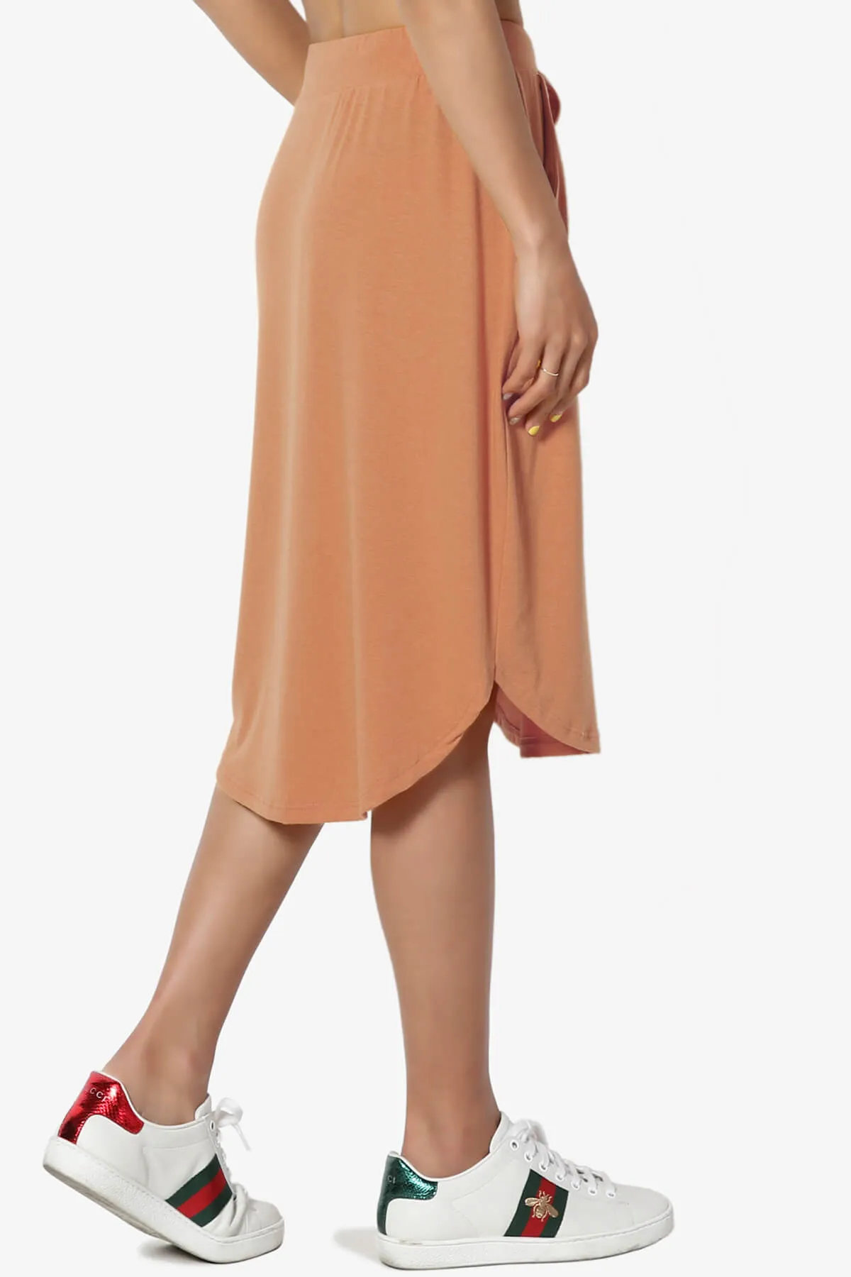 Eclipse Drawstring Midi Skirt