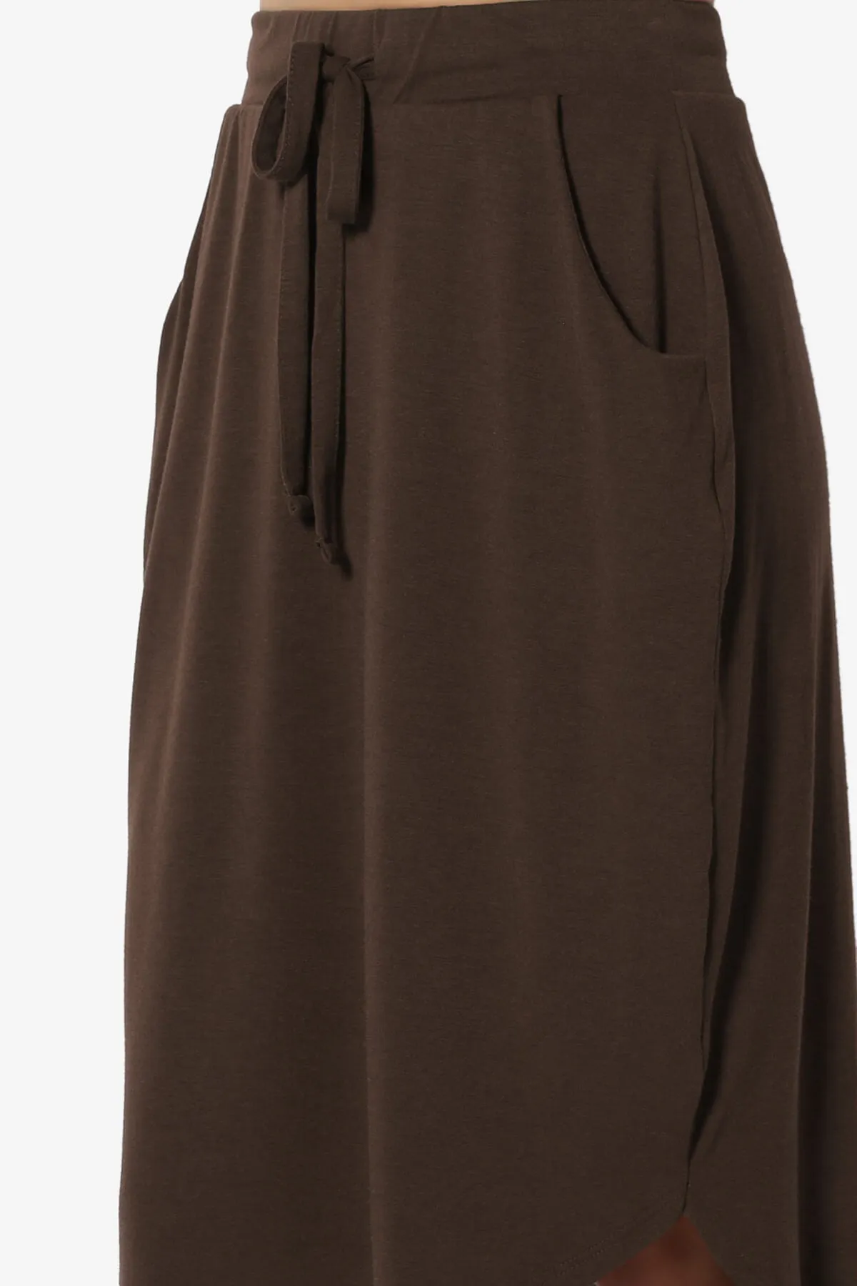 Eclipse Drawstring Midi Skirt
