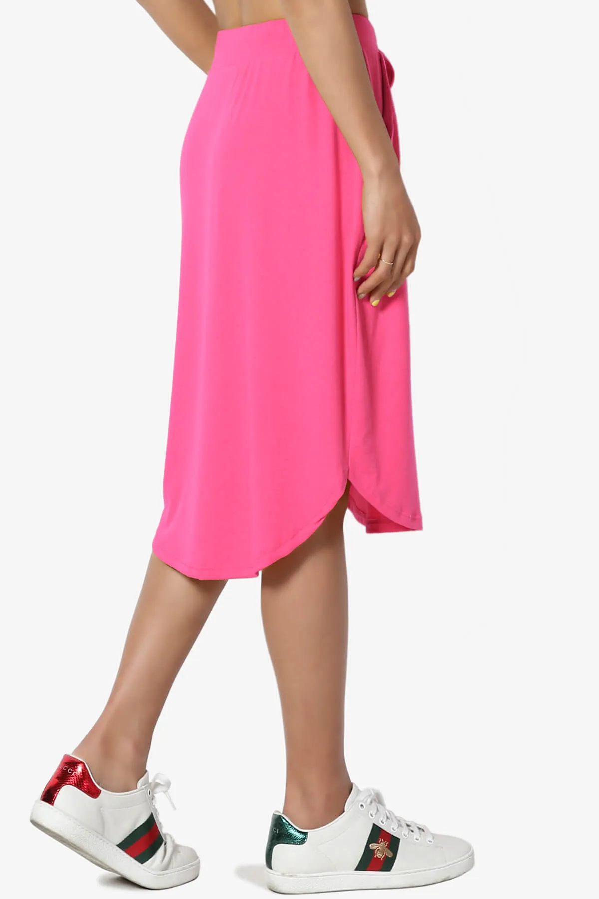 Eclipse Drawstring Midi Skirt