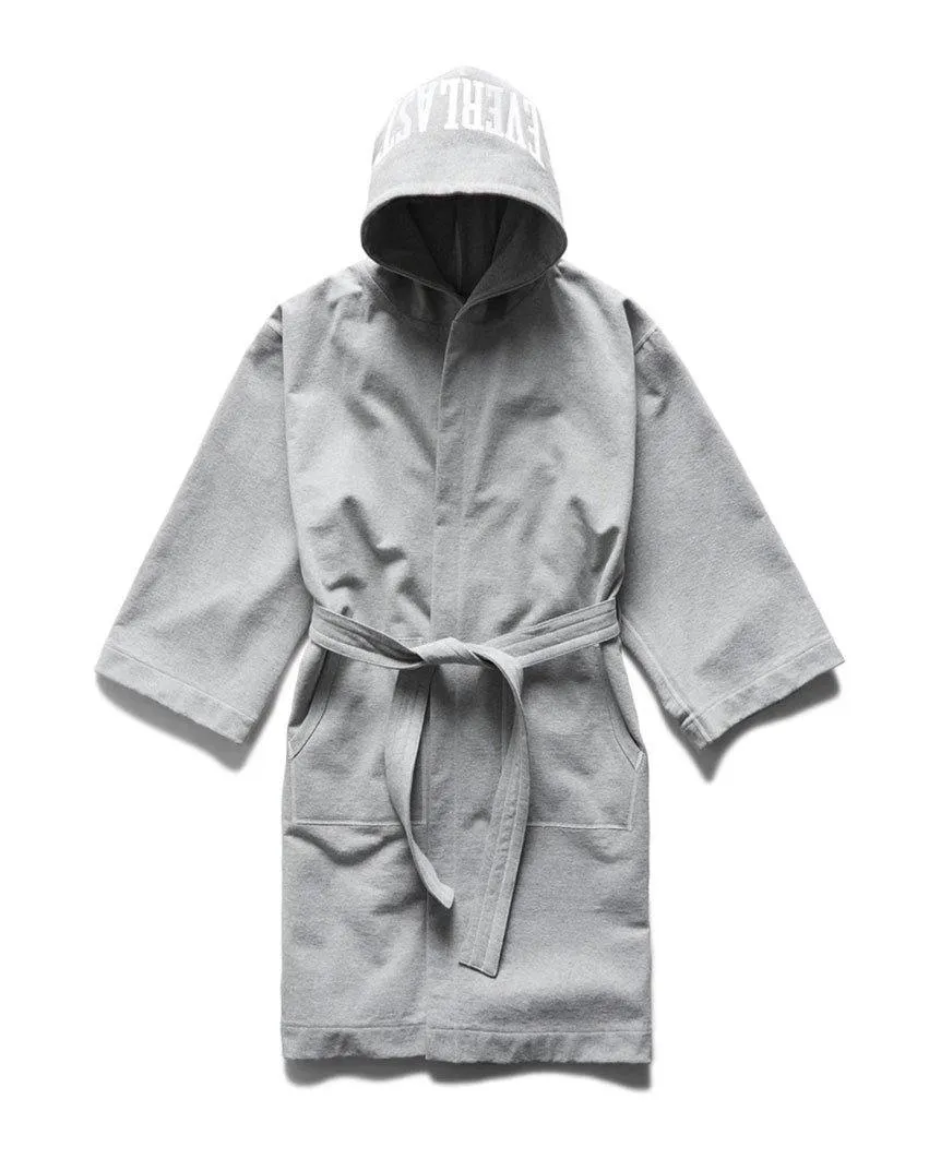 Everlast Hooded Robe Heather Grey