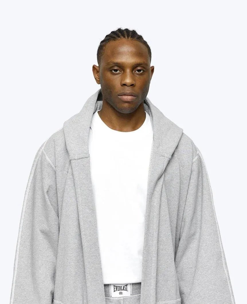 Everlast Hooded Robe Heather Grey