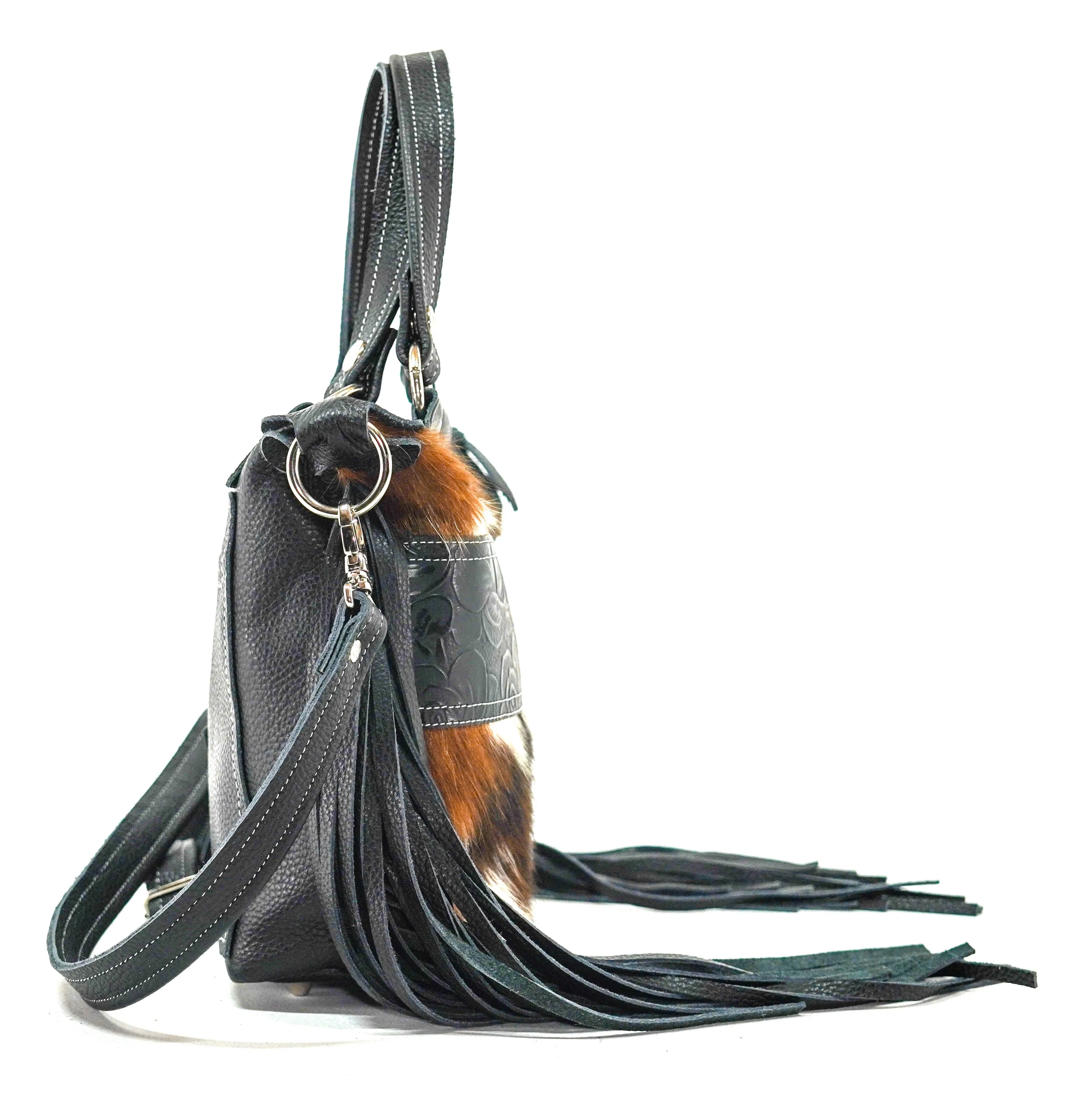 Fancy Annie - Tricolor w/ Onyx Roses