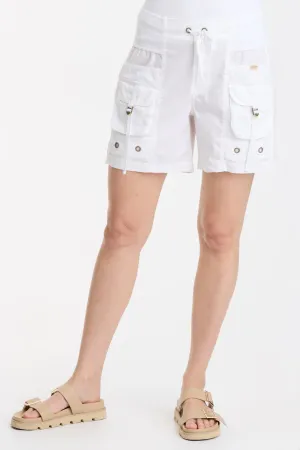 Felix Stretch Poplin Cargo Drawstring Short