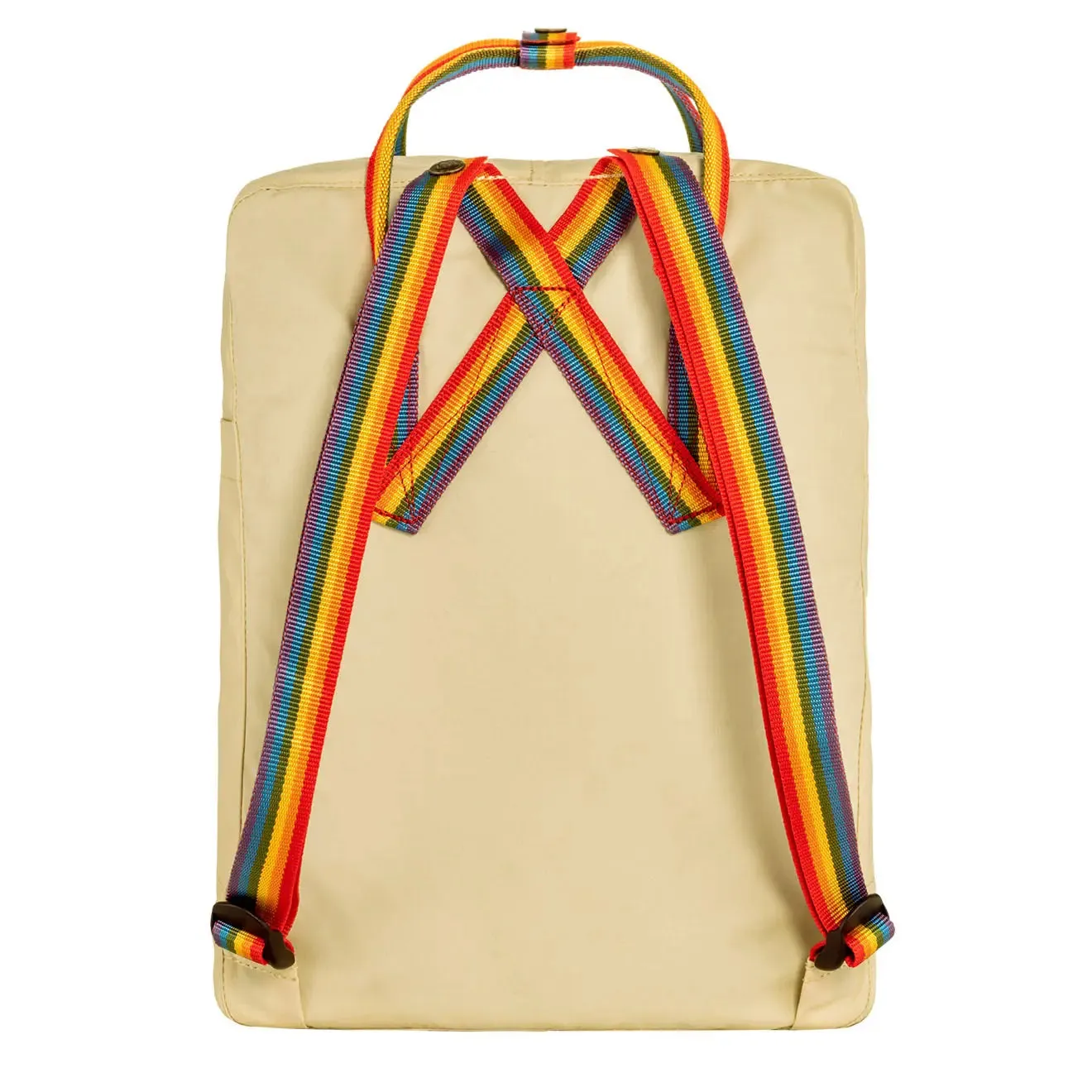 Fjallraven Kanken Rainbow Classic Backpack Light Oak / Rainbow Pattern