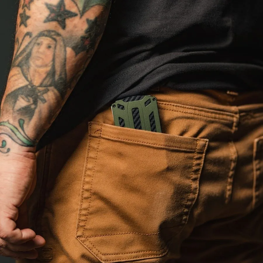 Grunt Style Phantom Wallet - Military Green