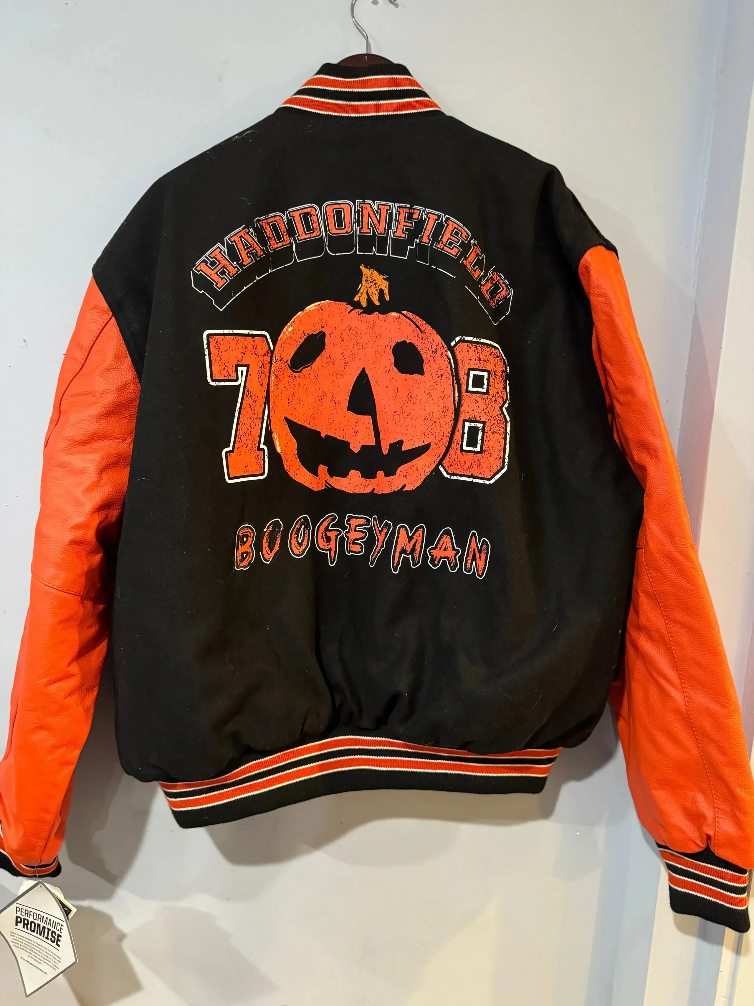Haddonfield Leather Varsity Jacket