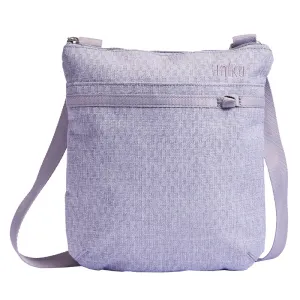 Haiku Revel Crossbody Bag in Stone Gray,  River Rock Blue, Cherry Blossom & Black
