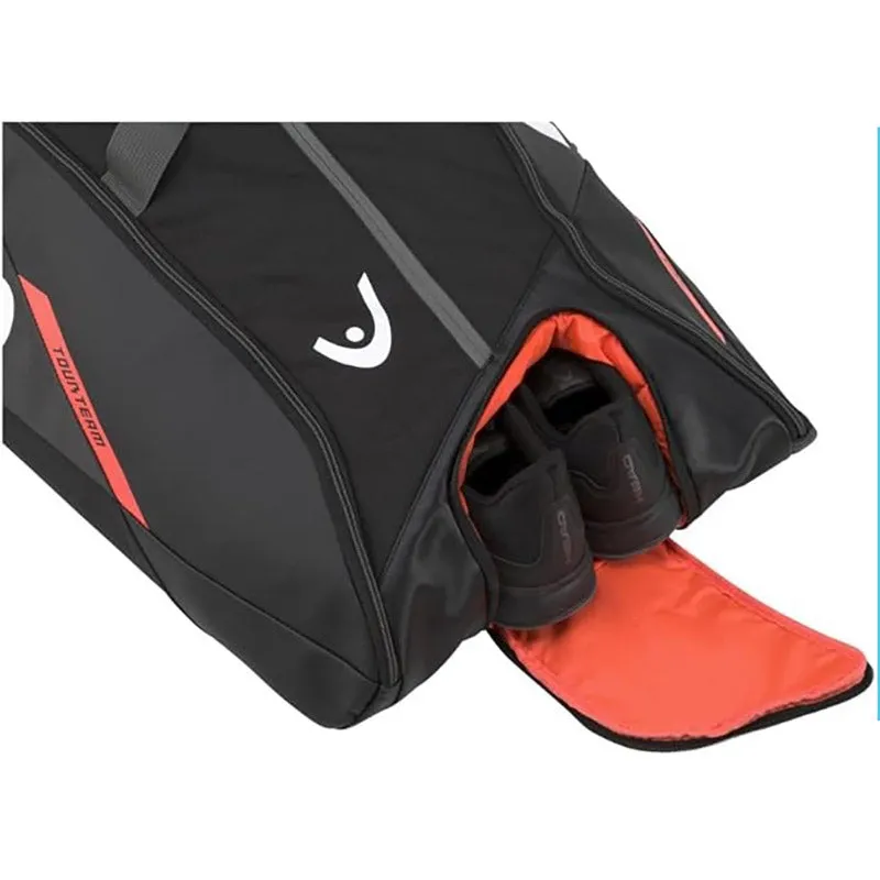 Head Tour Team Monstercombi 12 Racquet Bag (Black/Orange)