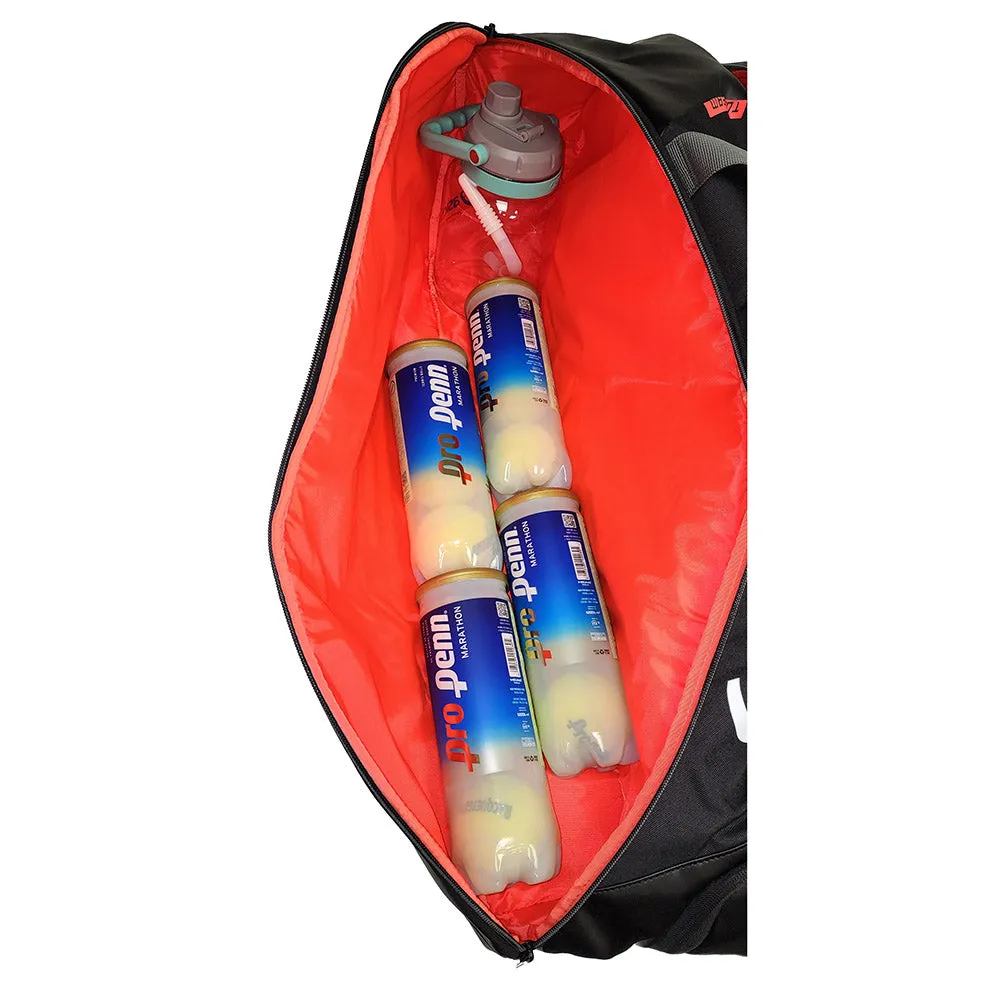 Head Tour Team Monstercombi 12 Racquet Bag (Black/Orange)