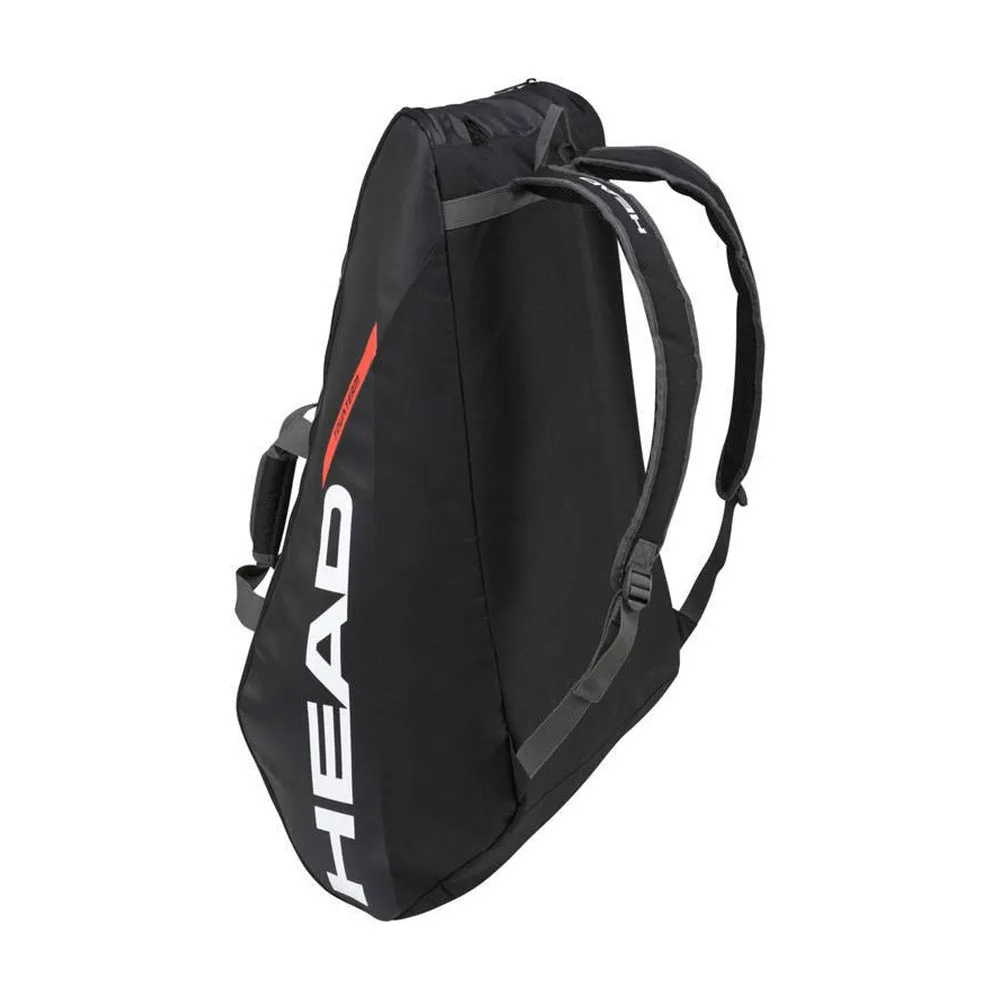 Head Tour Team Monstercombi 12 Racquet Bag (Black/Orange)