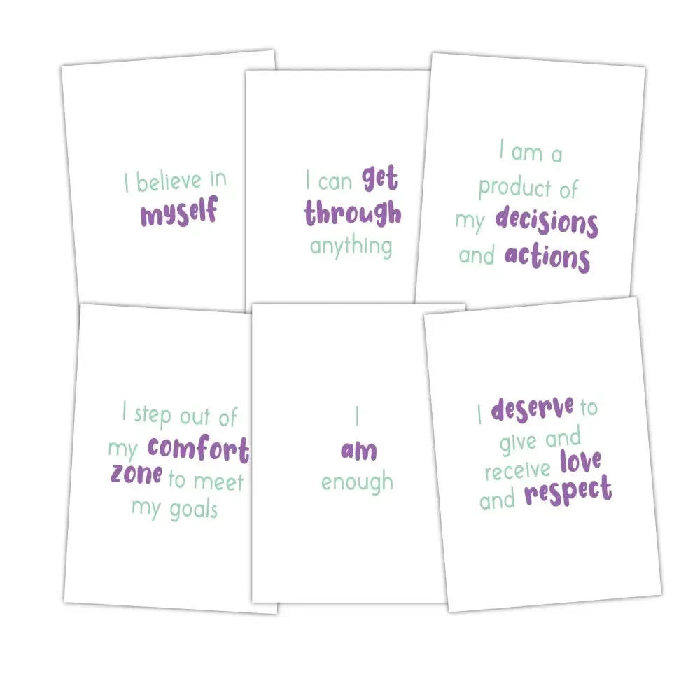 Healthy Mindset for Kids - Affirmations PLR Card Deck