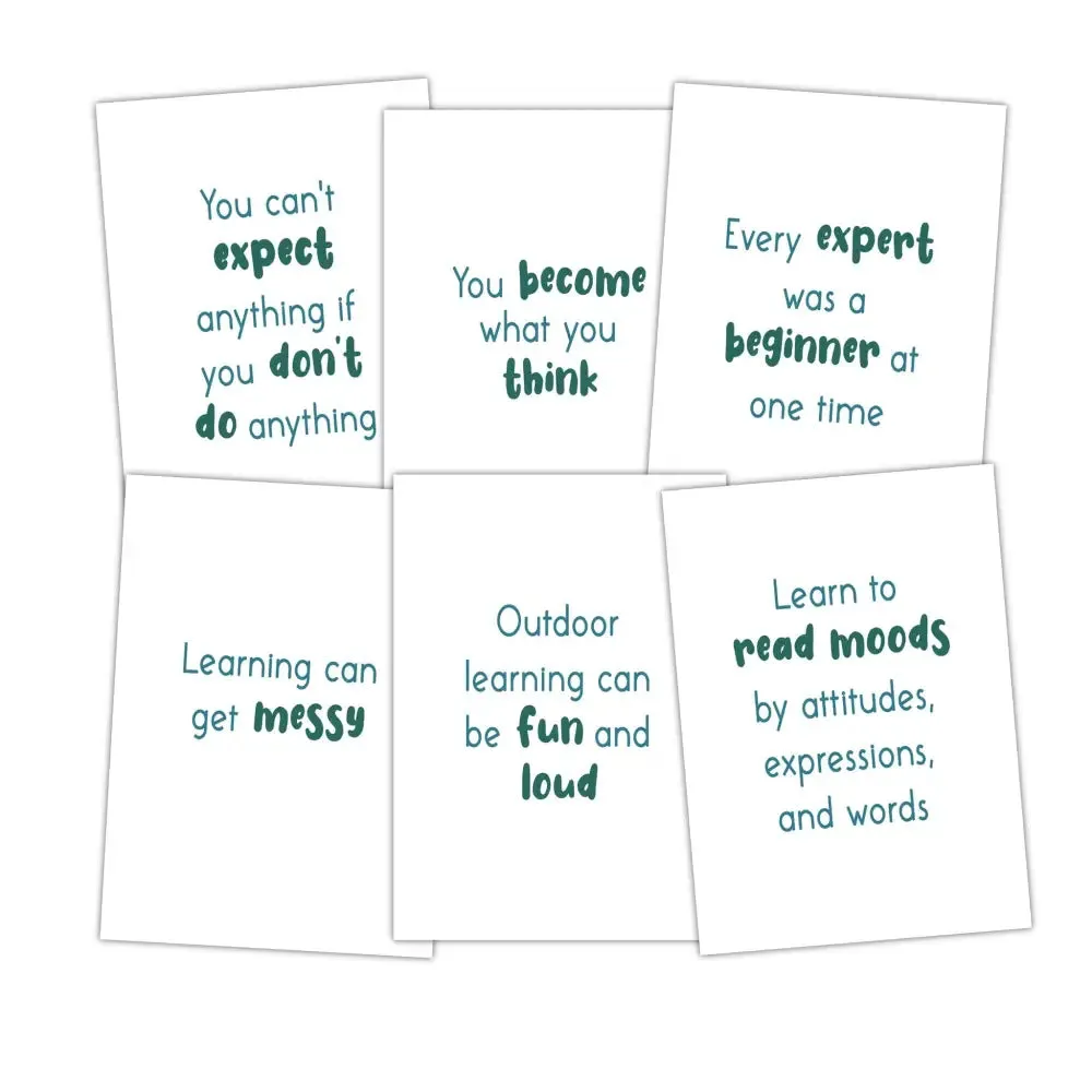 Healthy Mindset for Kids Tips - PLR Card Deck