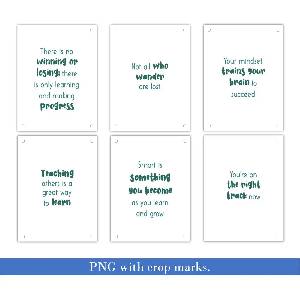 Healthy Mindset for Kids Tips - PLR Card Deck