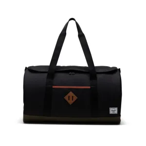 Herschel Heritage Duffle - Black/Ivy Green/Chutney