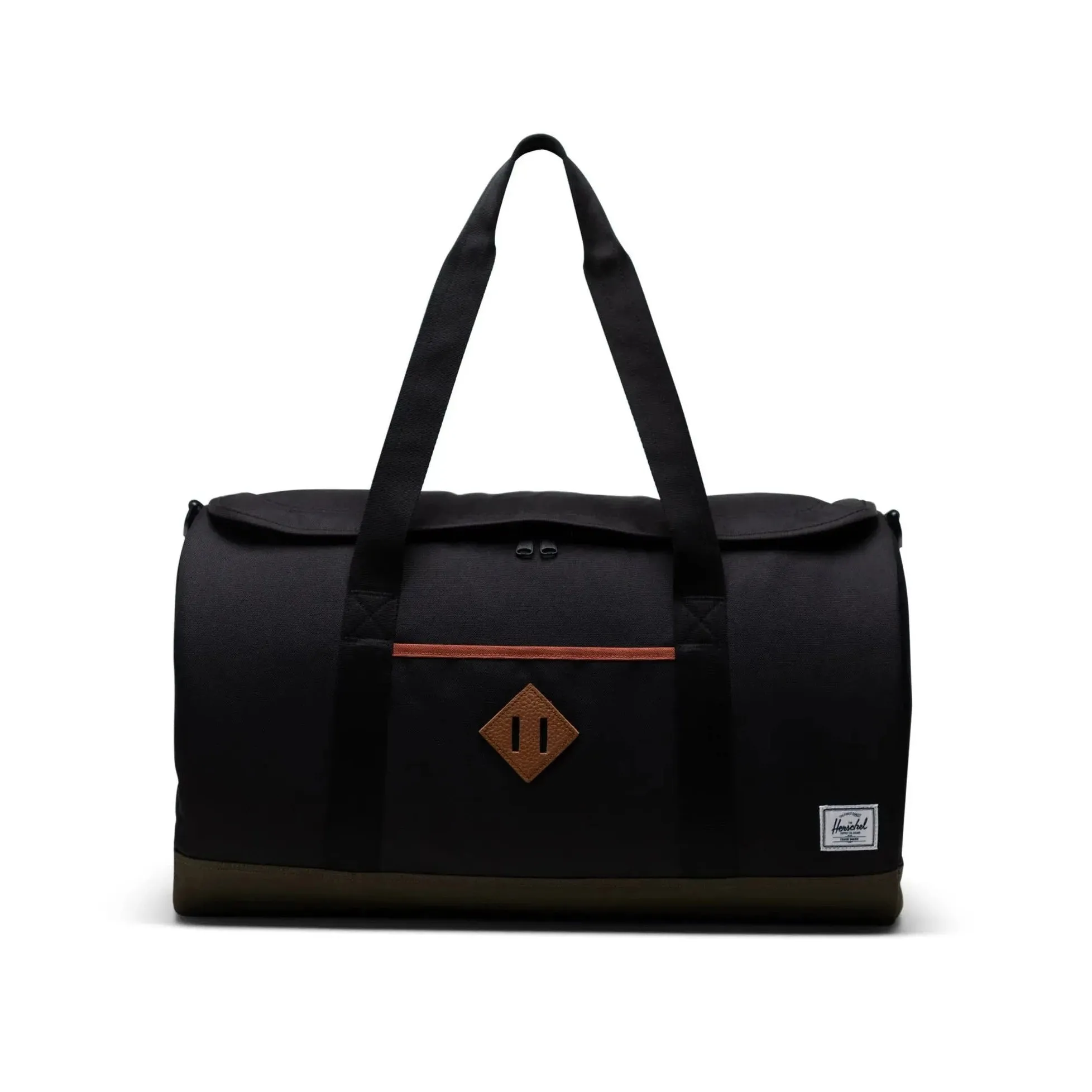Herschel Heritage Duffle - Black/Ivy Green/Chutney