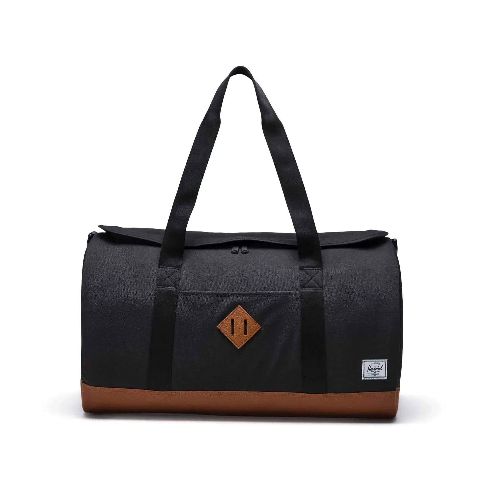 Herschel Heritage Duffle - Black/Saddle