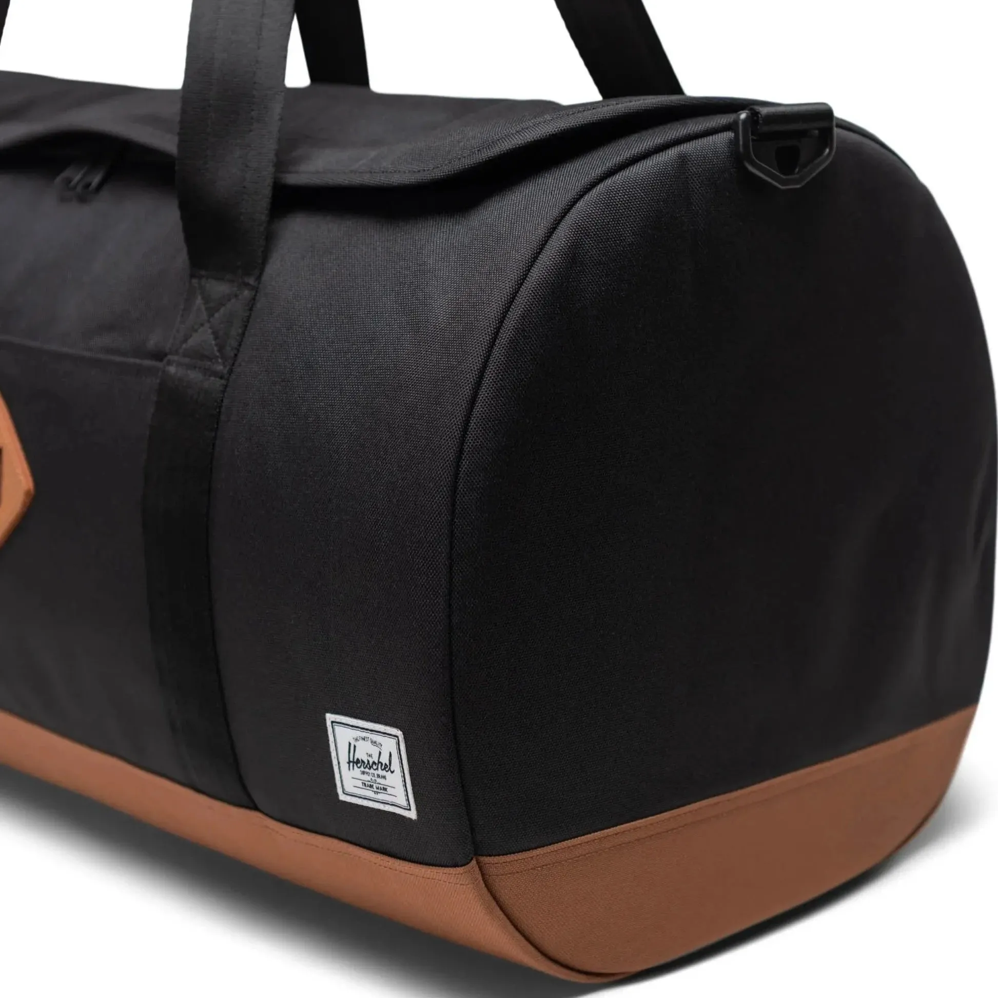 Herschel Heritage Duffle - Black/Saddle