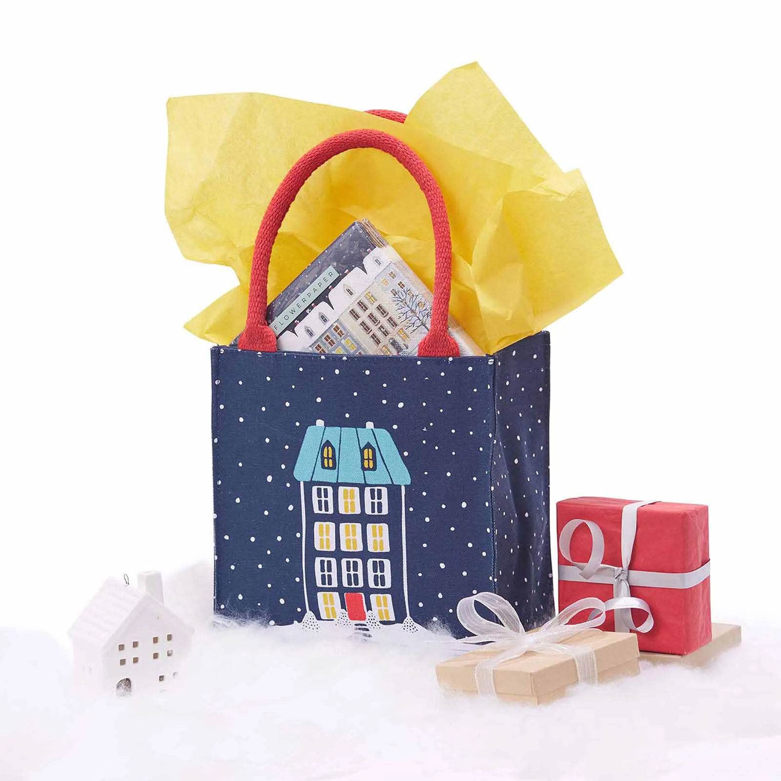 HOLIDAY HOUSE Itsy Bitsy Reusable Gift Bag Tote
