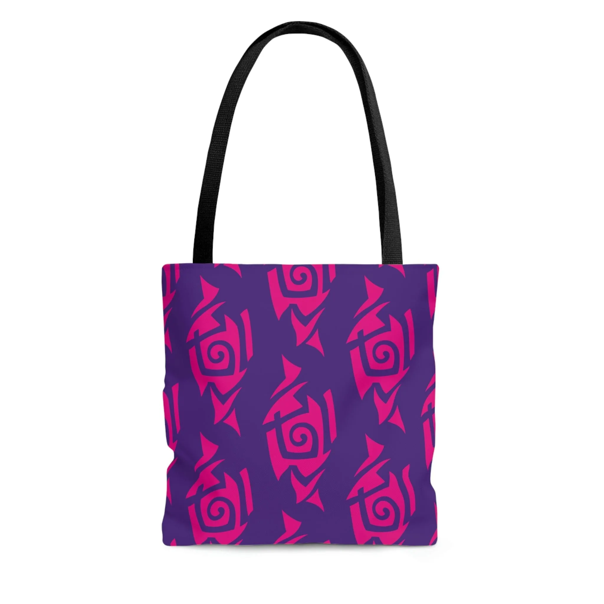 Hot Pink and Purple Tribal Tattoo Tote Bag