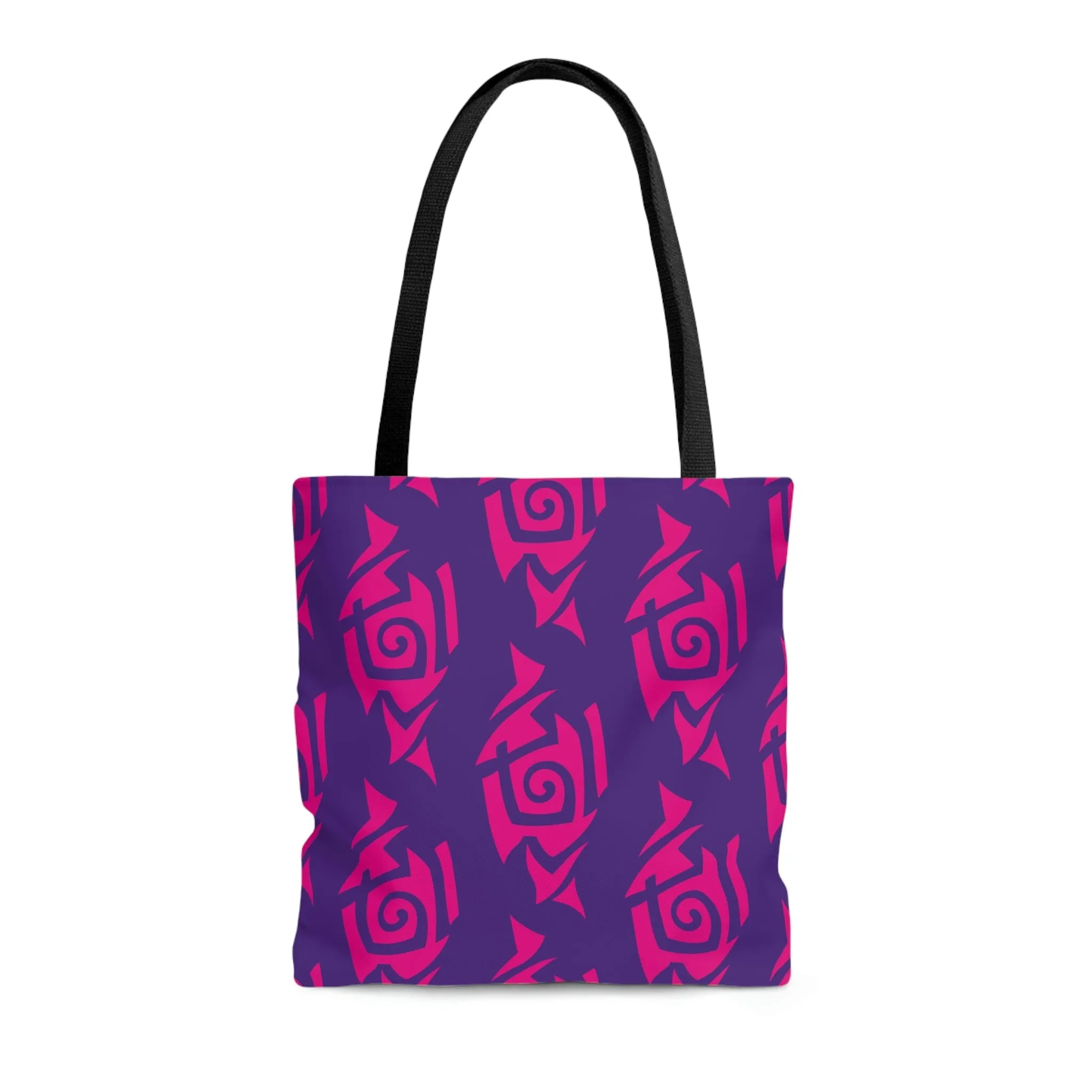 Hot Pink and Purple Tribal Tattoo Tote Bag