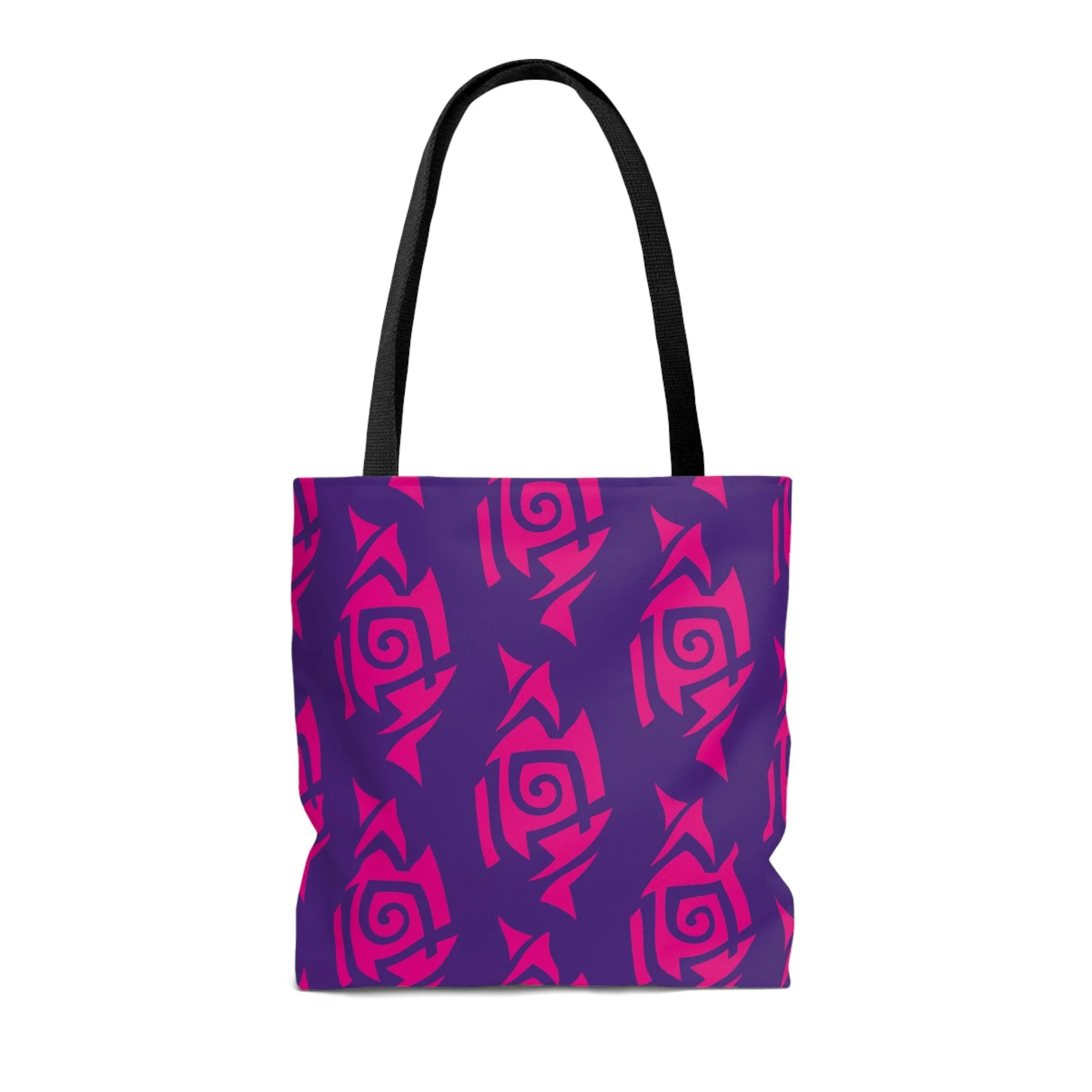 Hot Pink and Purple Tribal Tattoo Tote Bag
