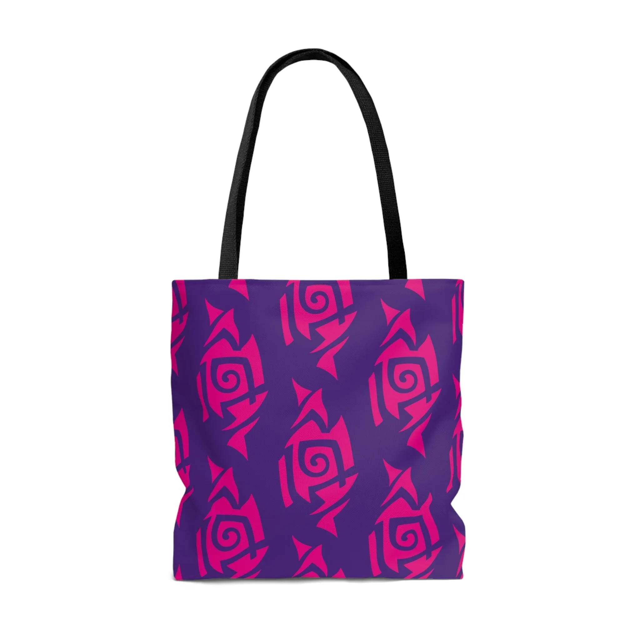 Hot Pink and Purple Tribal Tattoo Tote Bag