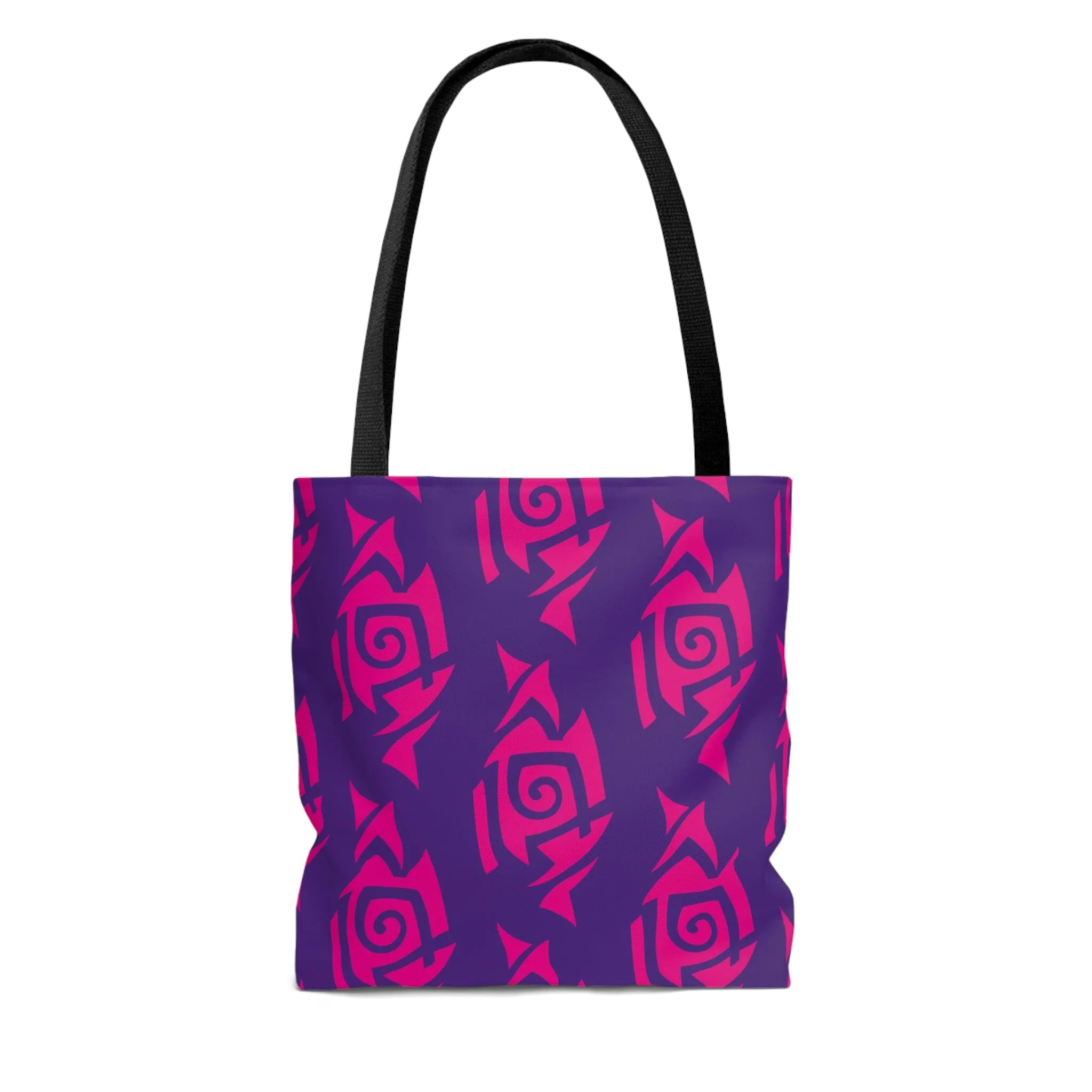 Hot Pink and Purple Tribal Tattoo Tote Bag