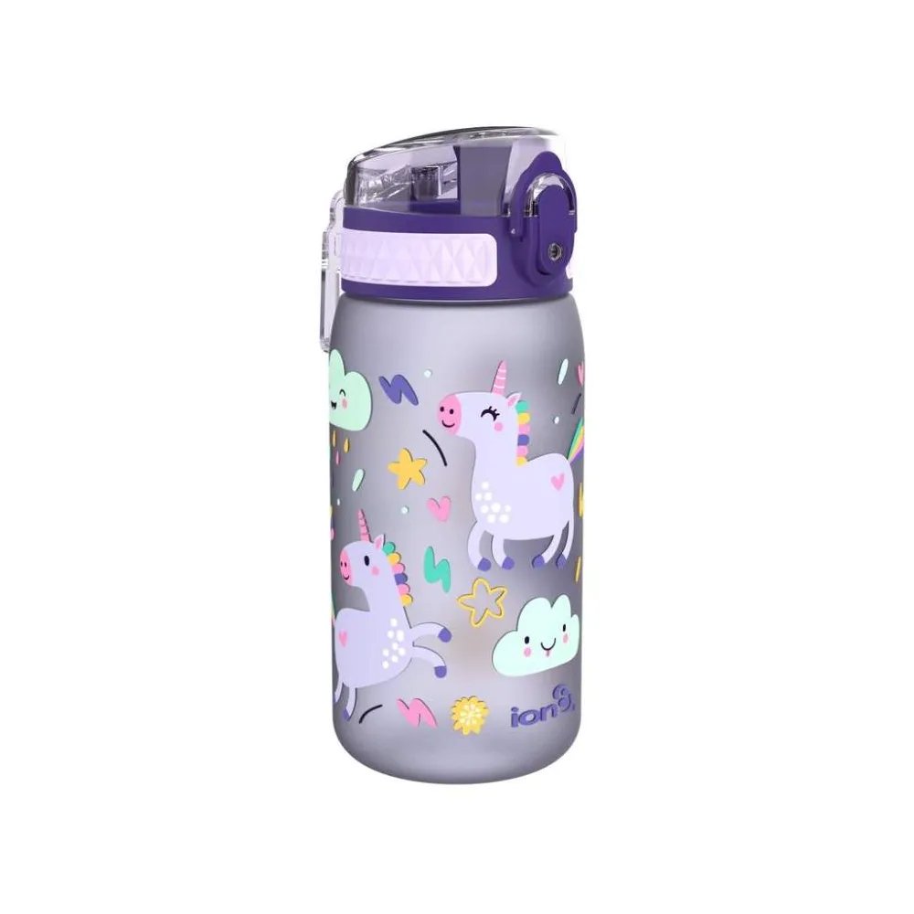 ION8 Pod 400ml BPA Free Water Bottle - Unicorn