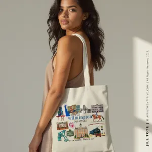 JILL | Wilmington Delaware Souvenir Tote (Personalized)