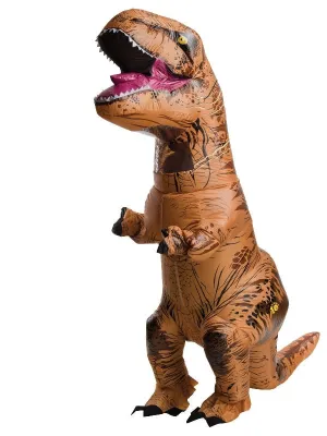 Jurassic Park Dinosaur T-Rex Inflatable Teen Size Costume