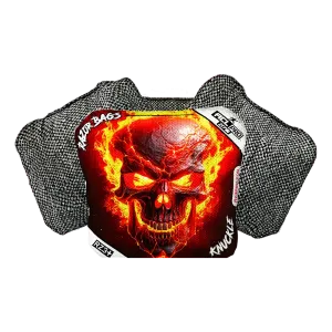 Knuckle | Fire Skull | ACL PRO Razor Cornhole Bags